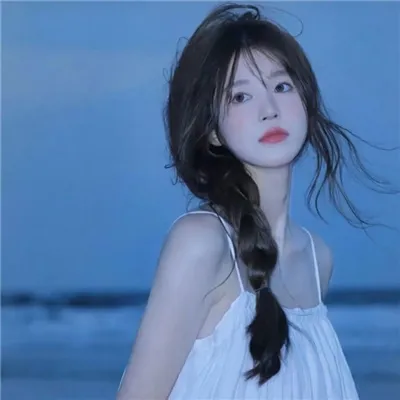 图片[4]-蓝色致郁系微信女头 清冷感的氛围女头合集-头像论坛-综合-小优栏