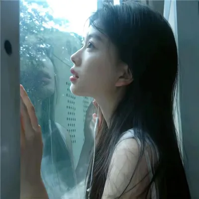 蓝色致郁系微信女头 清冷感的氛围女头合集-头像论坛-综合-小优栏